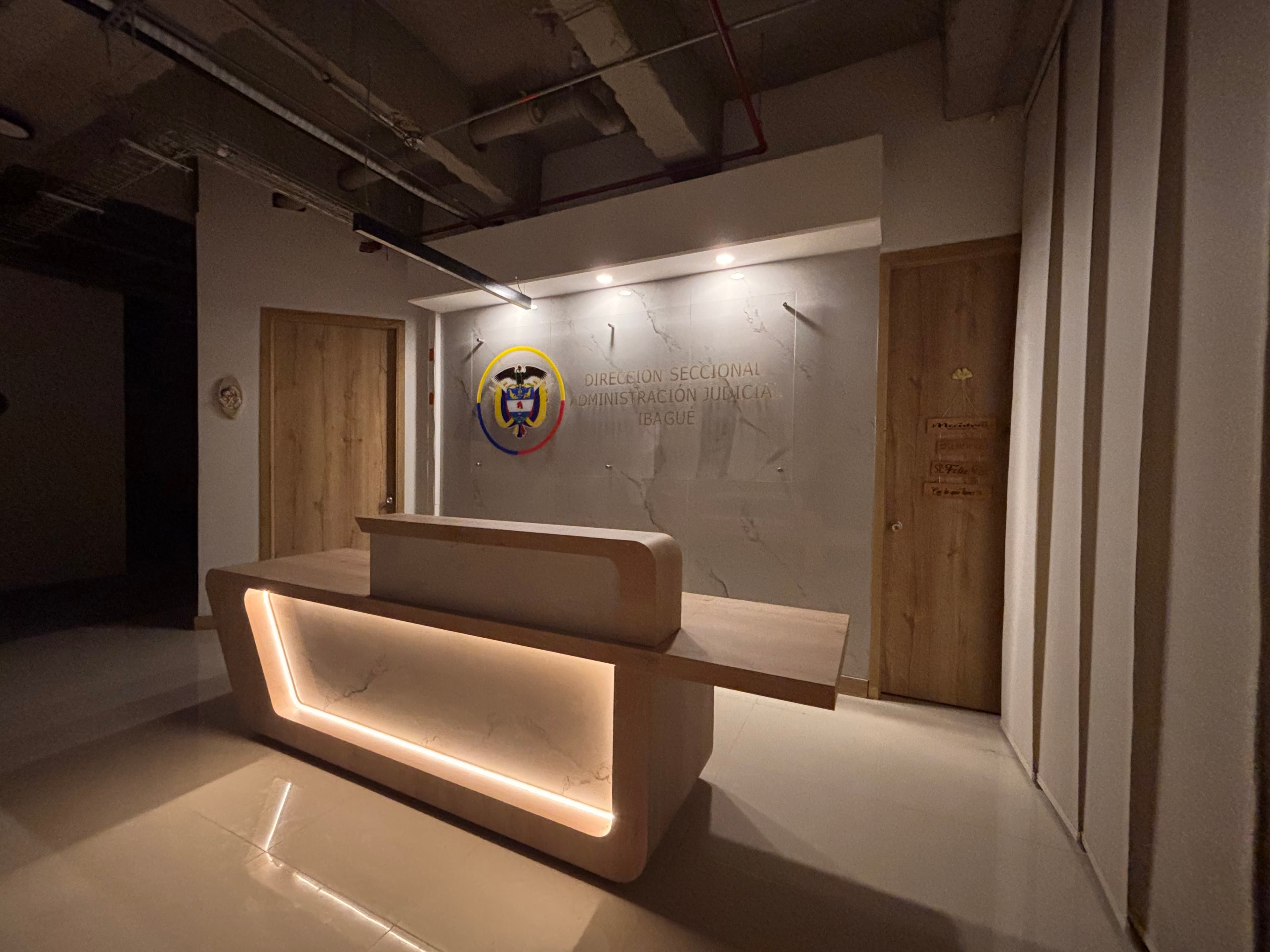 Remodelación y Adecuación de Recepción – Dirección Seccional Judicial de Ibagué — fotografía