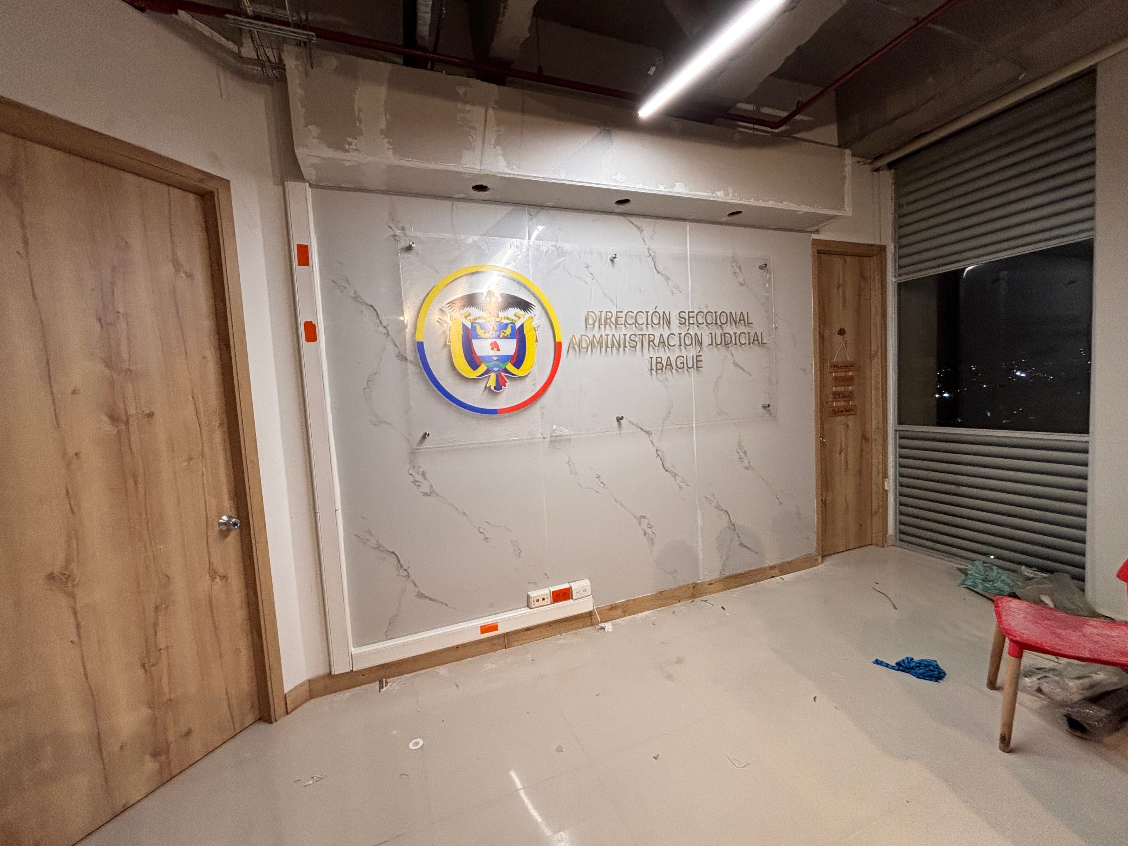 Remodelación y Adecuación de Recepción – Dirección Seccional Judicial de Ibagué — fotografía
